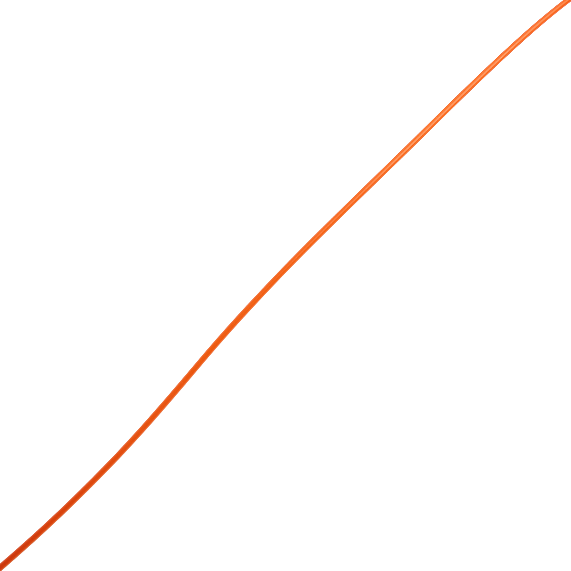 Универсальная леска TECH-KREP 1 мм 100 м красно-оранжевая для рыбалки 85485348 STLM-0063066 - Вид №1