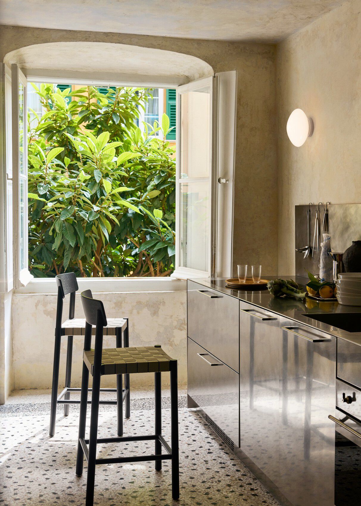 Твердый деревянный кухонный стул с льняным сиденьем &Tradition Betty ARCH-00061502 - Вид №6