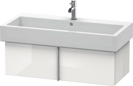 VE610705353 Тумбочка подвесная Vero #VE6107 950 x 431 мм Каштан темный, декор Duravit - Вид №2
