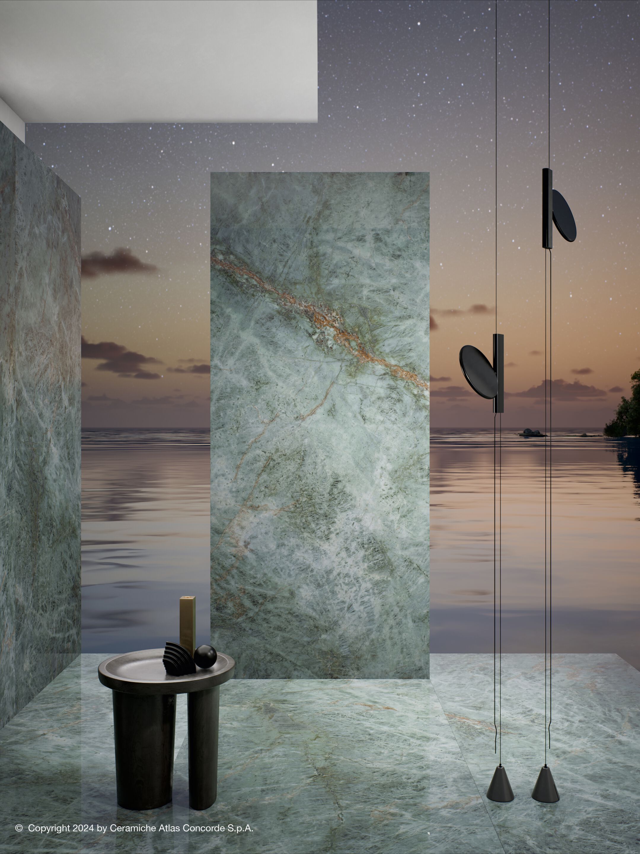 Керамогранит с мраморным эффектом Atlas Concorde Marvel Diva ARCH-00066015 - Вид №13