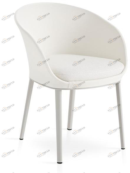 EXPORMIM Садовый стул из алюминия с подлокотниками sun-id-1500245