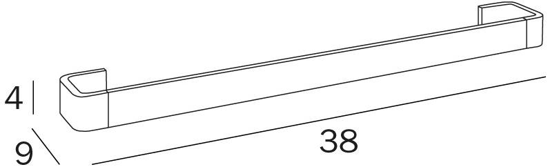 INDA® Вешалка для полотенец Avenue A5790a - Вид №1