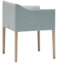 Andreu World Стул с обивкой и подлокотниками Couvé So1267 - Вид №1