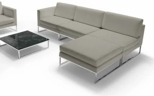 Quinti Sedute Тканевый диван с шезлонгом по контракту Vogue