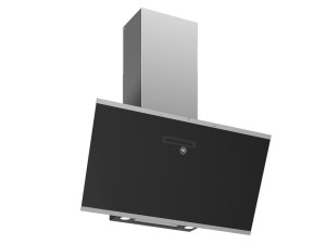 Настенный стеклянный вытяжной шкаф со встроенным освещением