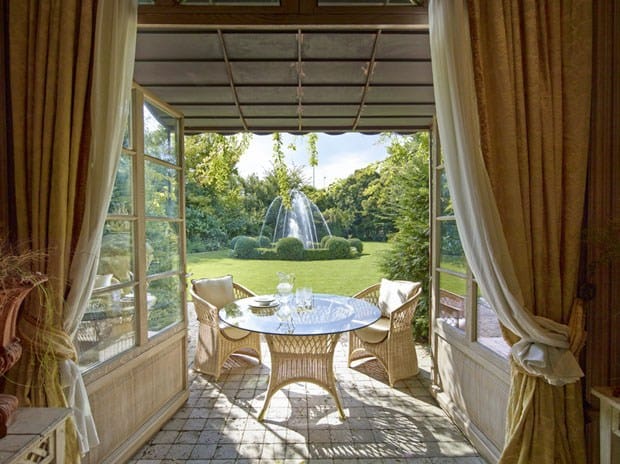 Круглый садовый стол из медоллина Samuele Mazza Outdoor Vega ARCH-00086879 - Вид №4