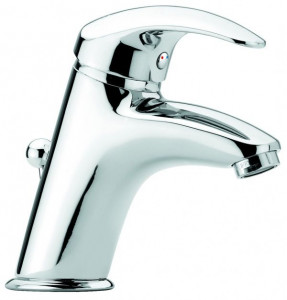 7003RCR Смеситель Luxor с донным клапаном для раковины, цвет хром