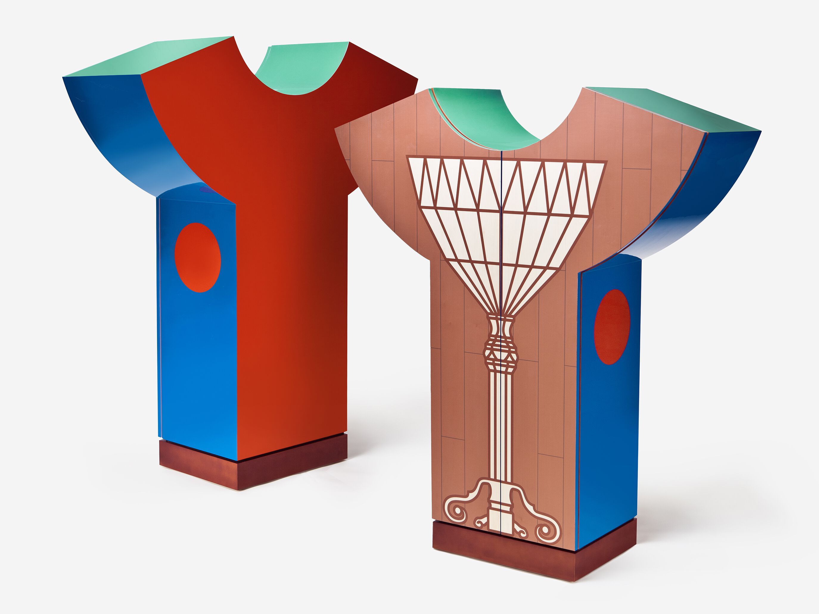 Шкаф с распашными дверцами BD Barcelona CRISTALLO ARCH-00138760 - Вид №2