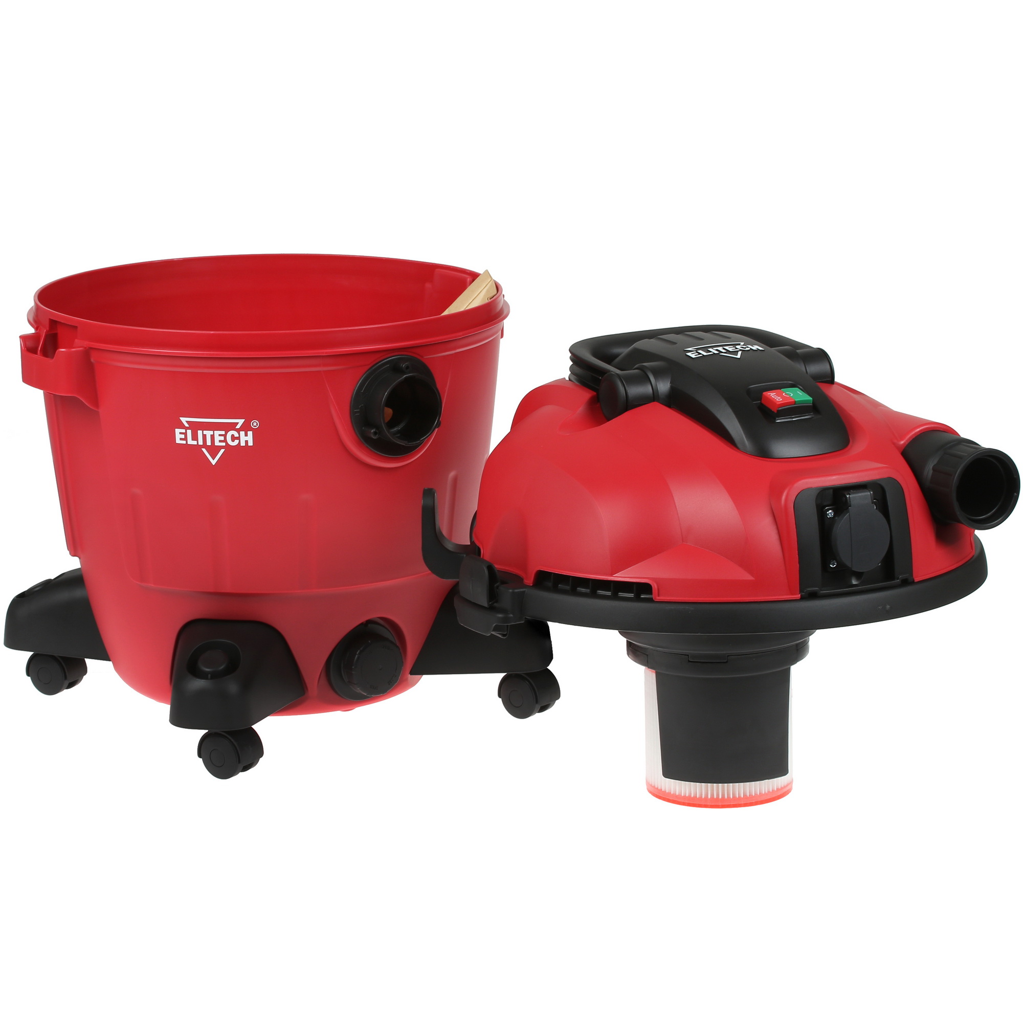 Строительный пылесос  Elitech ПС 1235А 8165176 STDN-0099247 - Вид №5