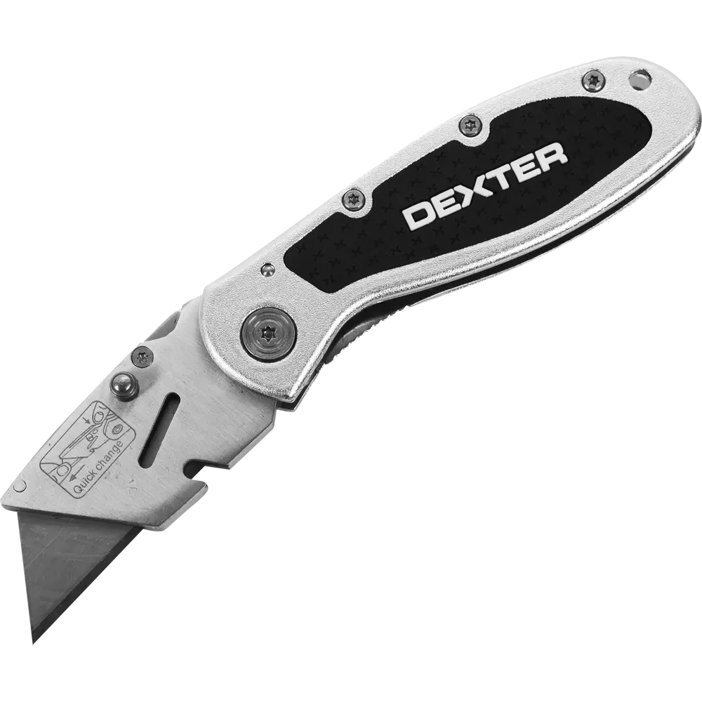 Нож Dexter 10-25 мм трапециевидное лезвие 13958434 STLM-2031976 