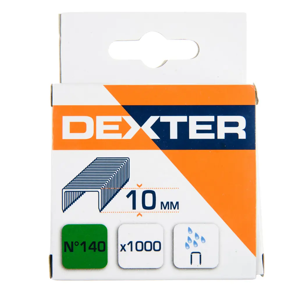 Скобы Dexter 140 тип 10 мм для мебельного степлера - 1000 шт 15077588 STLM-0005319 - Вид №1