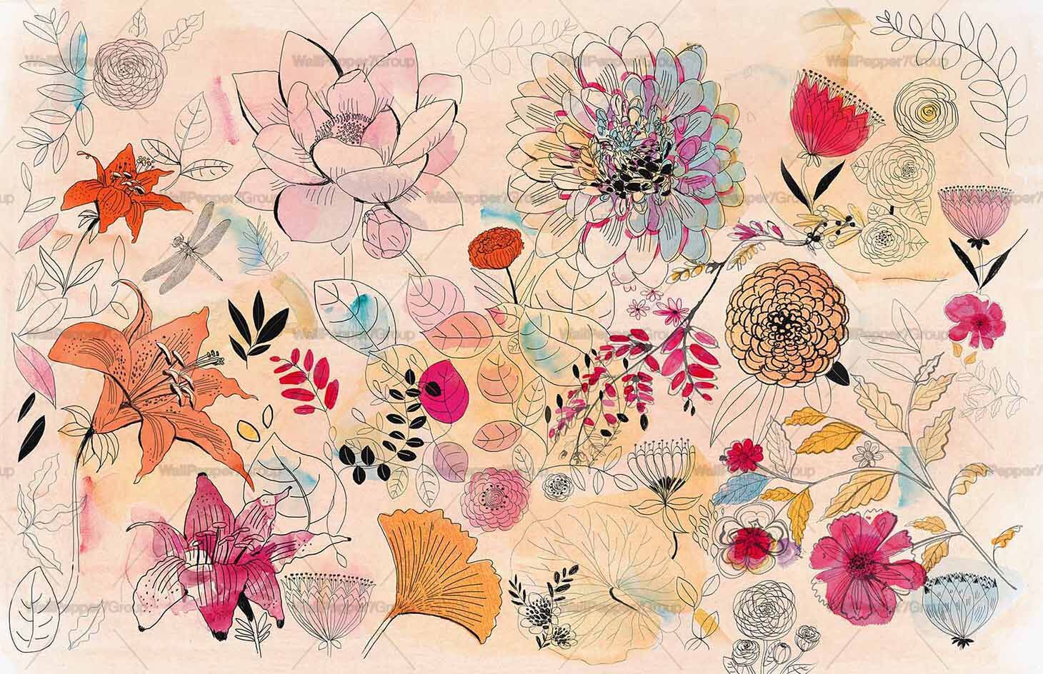 Природные тематические обои, экологически чистые WallPepper коллекция 2022 ARCH-00041573 - Вид №1