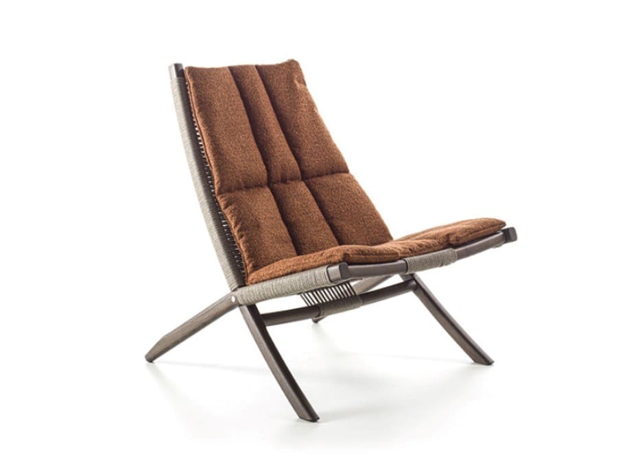 Кресло из ткани, веревки и ясеня Frigerio Хули ARCH-00149241