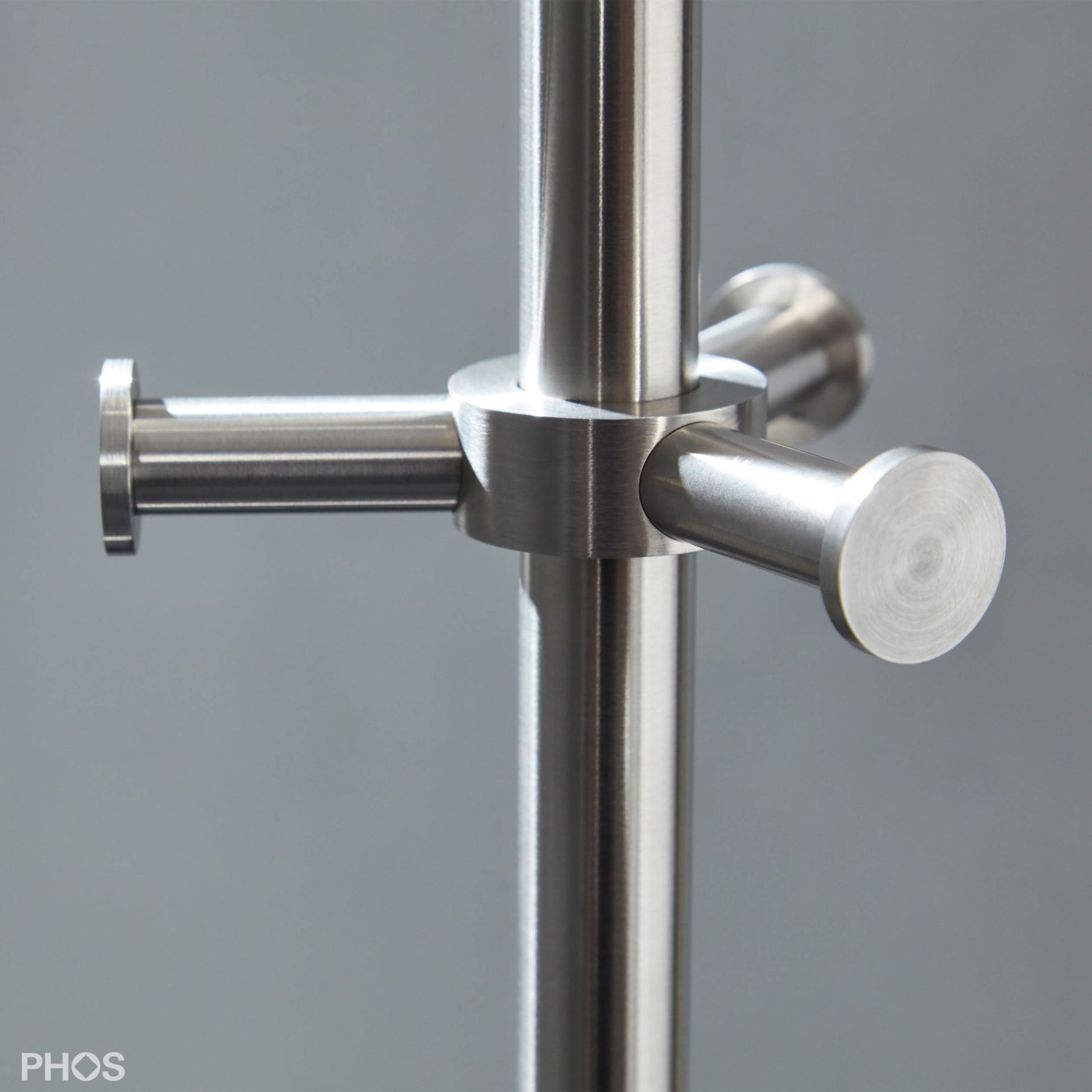 GSTC-BPGr Круглая вешалка для одежды, основание: зеленое. PHOS  - Вид №1