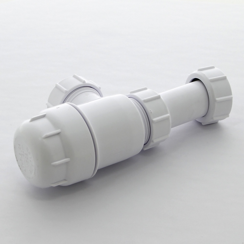 Сифон McAlpine бутылочный 1 1/4""x32 мм без выпуска выход компрессионный D=32 мм MRW2NW - Вид №3