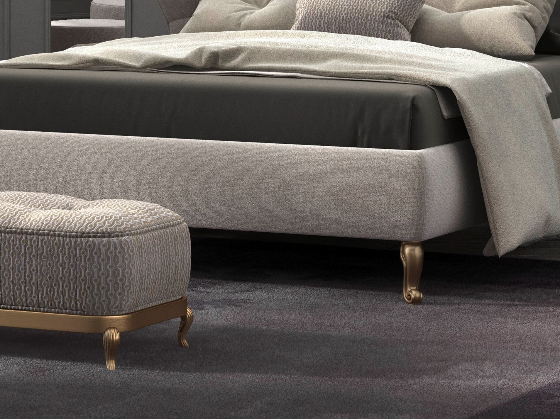 Прямоугольный пуф из ткани CASA +39 Prestige 2 ARCH-00066791 - Вид №2