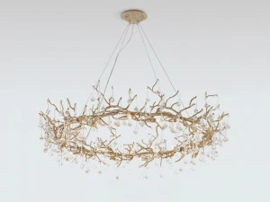 Serip Галогенный подвесной светильник из бронзы Bijout Ct3413/22