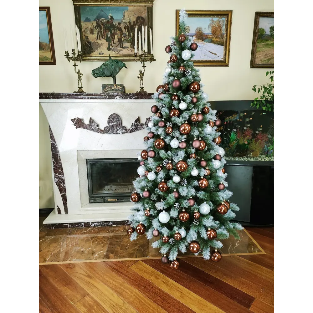 88960533 Ель искусственная Кронштадтская заснеженная 250 см STLM-1331905 BEATREES  - Вид №6