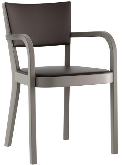 horgenglarus Стул из массива дерева с подлокотниками  1-790a  - Вид №2