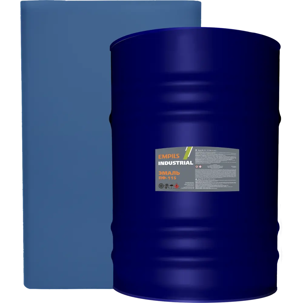 Эмаль Empils ПФ-126 глянцевая цвет синий 50 кг STLM-2139163
