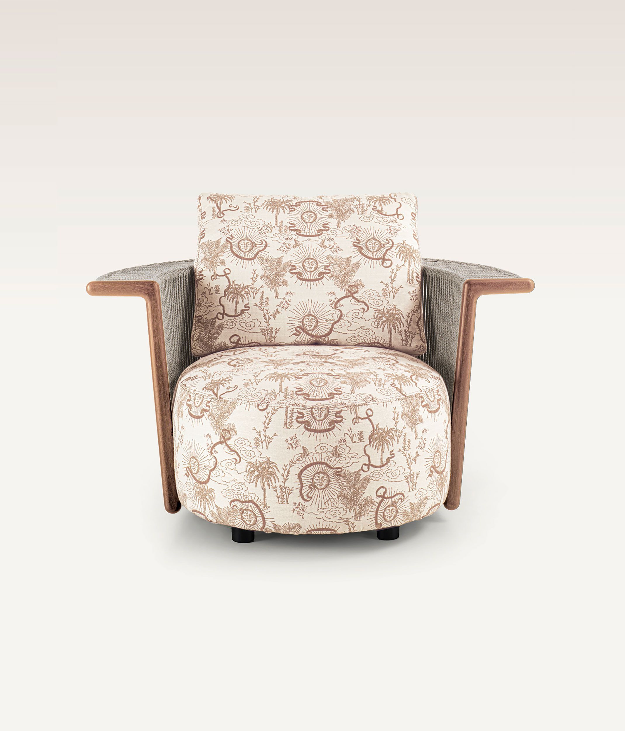 Съемное садовое кресло из ткани Longhi курорт ARCH-00032669 - Вид №4