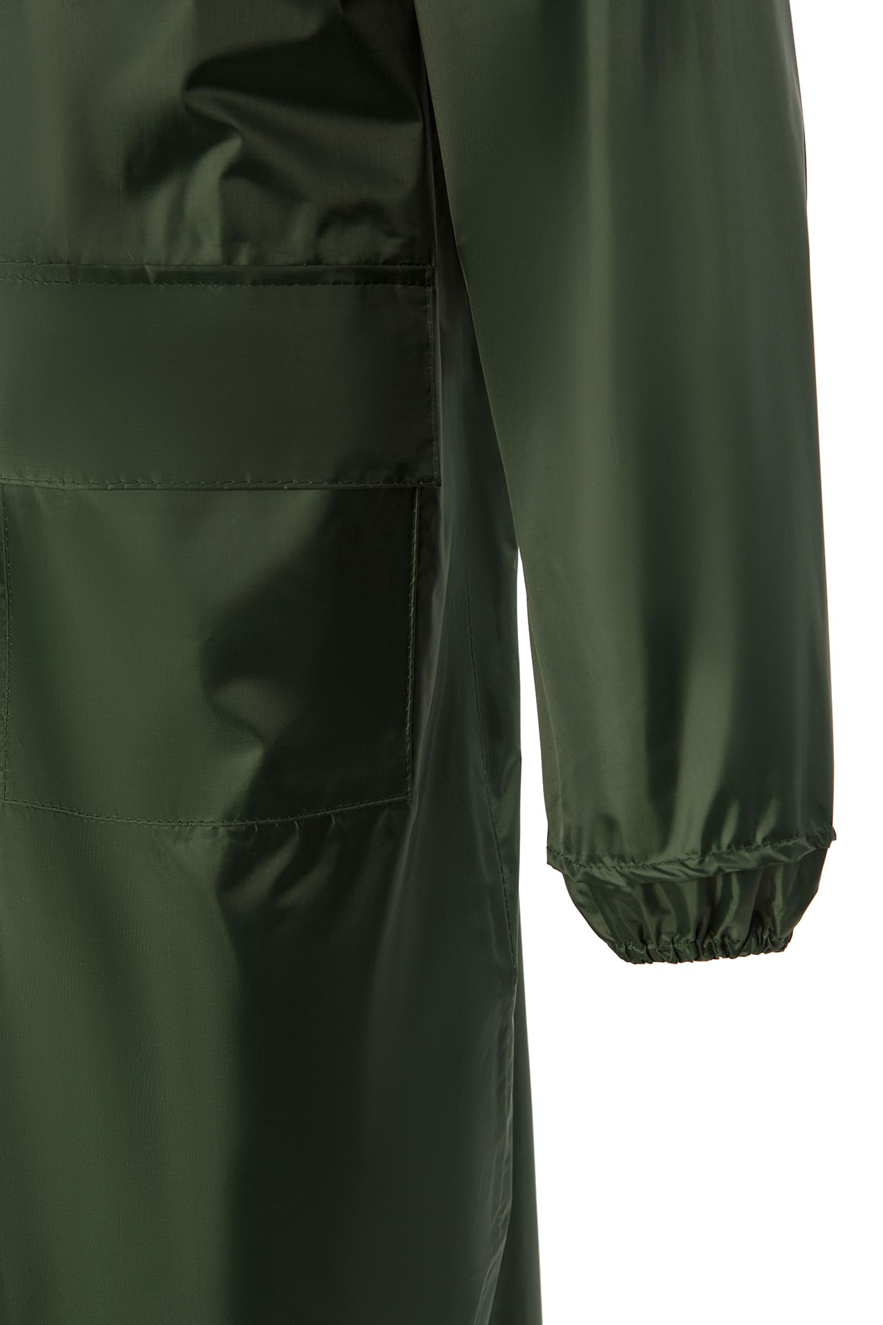 4957150 Плащ "Альбатрос ЛАЙТ" влагозащитный зеленый  Непромокаемая спецодежда  размер L  - Вид №2