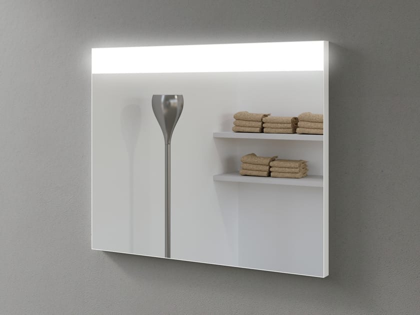 Прямоугольное зеркало со встроенным настенным освещением DDL Reflex ARCH-00000814