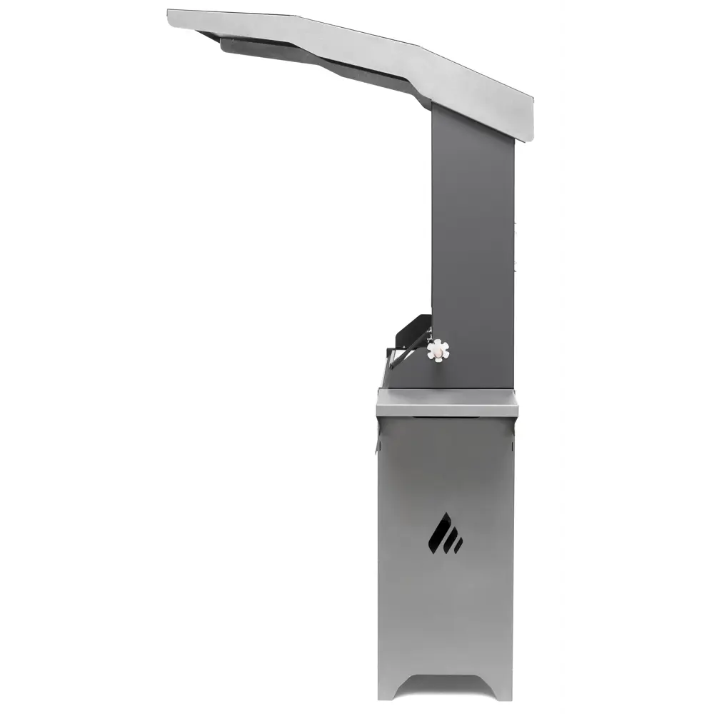 GRATAR Premium Prem 01 - стальной мангал с крышей для профессионального использования 82745318 STLM-0035323 - Вид №3