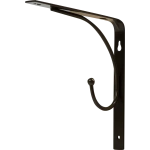 Кронштейн Сван 20х20 см нагрузка до 20 кг цвет бронза