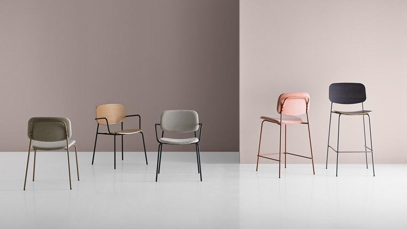 Mobboli Табурет деревянный со спинкой Cap 14 wtm / wta - Вид №2