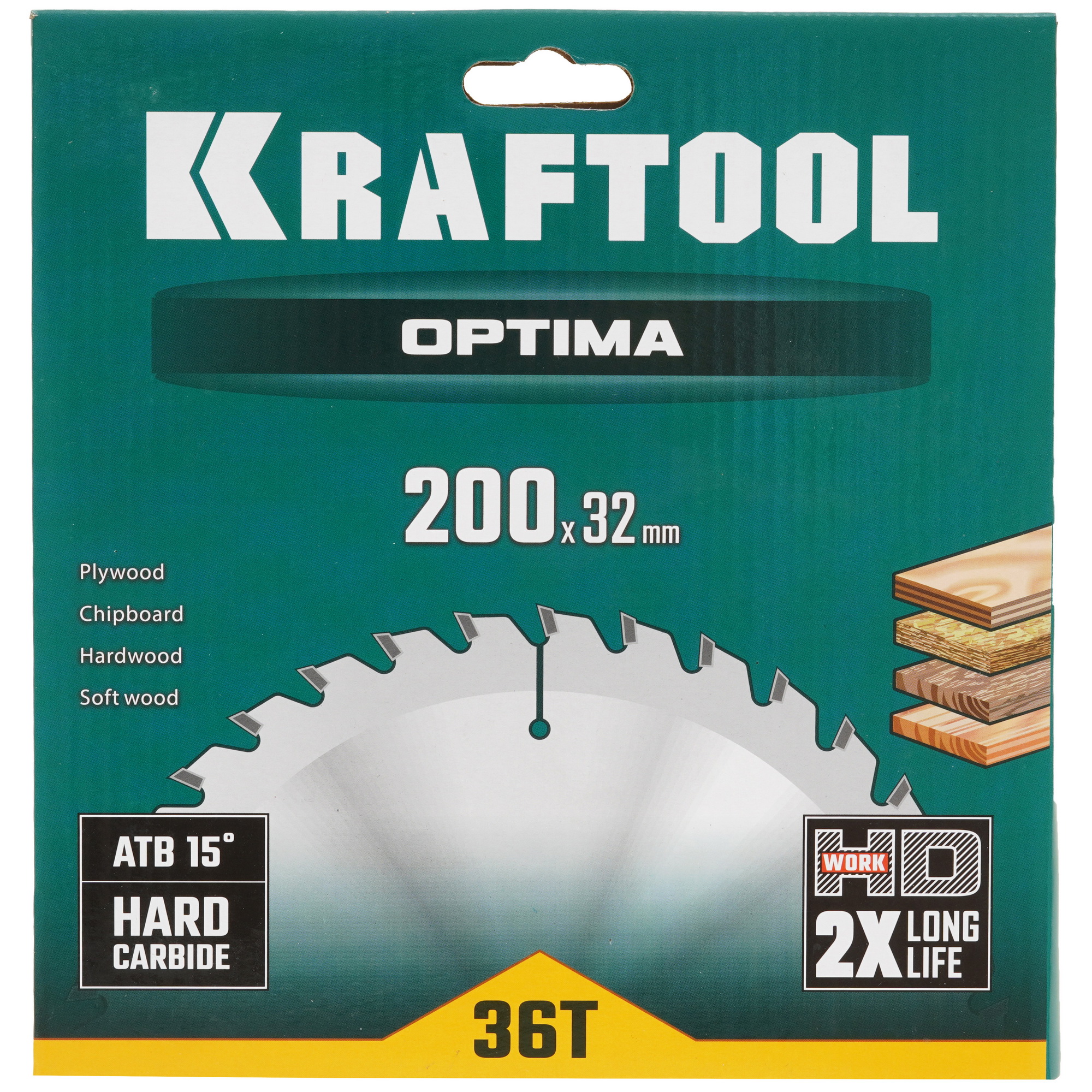 Диск пильный KRAFTOOL 36951-200-32 9108019 STDN-0010724 - Вид №3