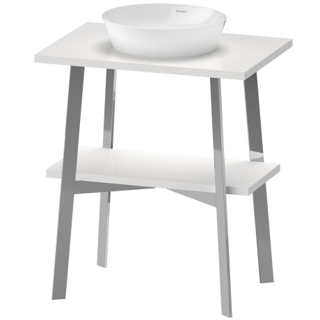 CC953408585 Cape Cod Тумбочка напольная Белый глянцевый лак Duravit - Вид №2