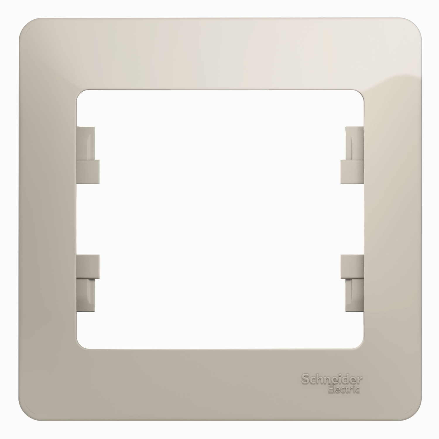 GSL000901 Рамка 1 пост , молочный Schneider Electric Glossa 