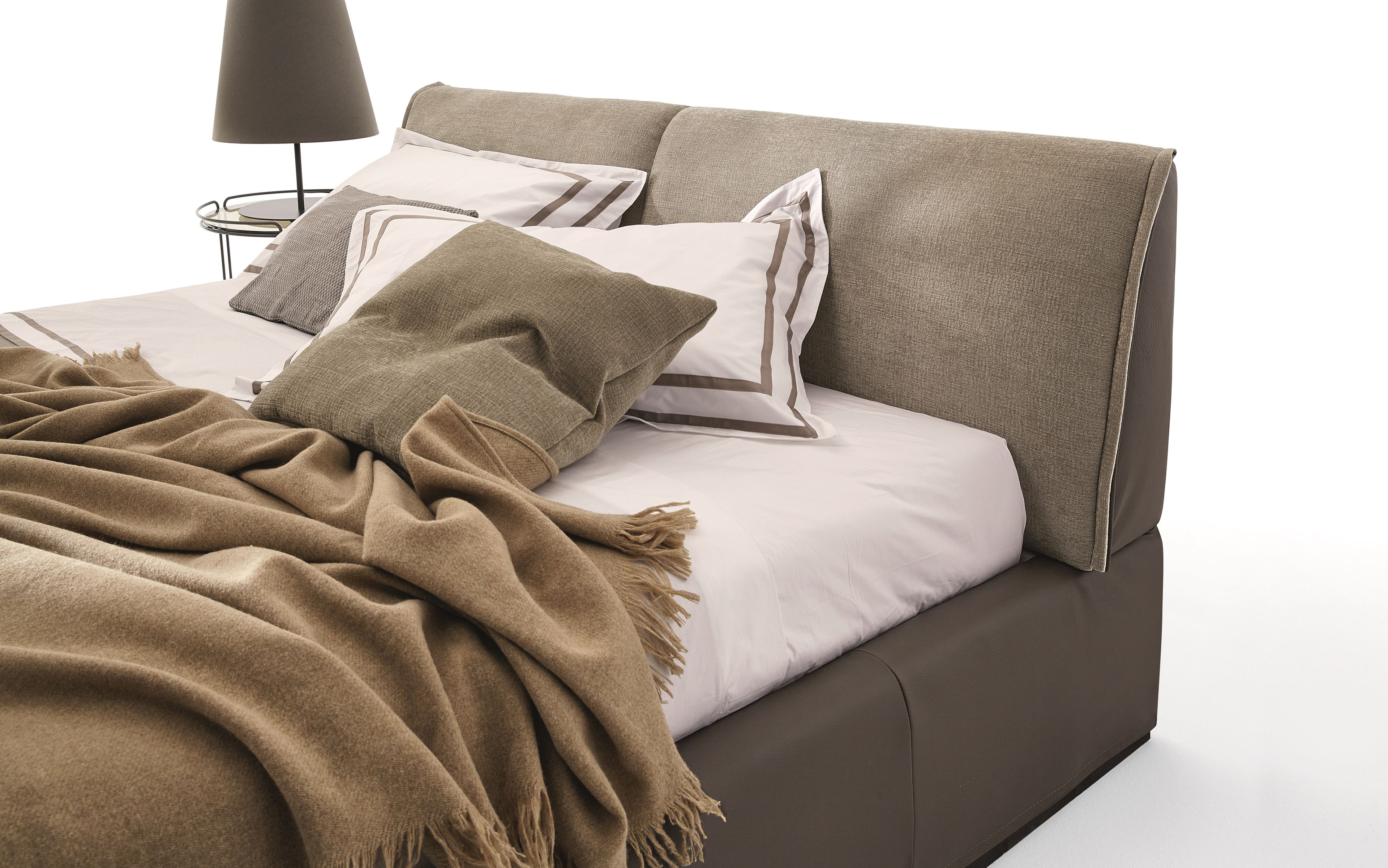 Кожаная мягкая кровать для хранения Ditre Italia Монолит ARCH-00105046 - Вид №2