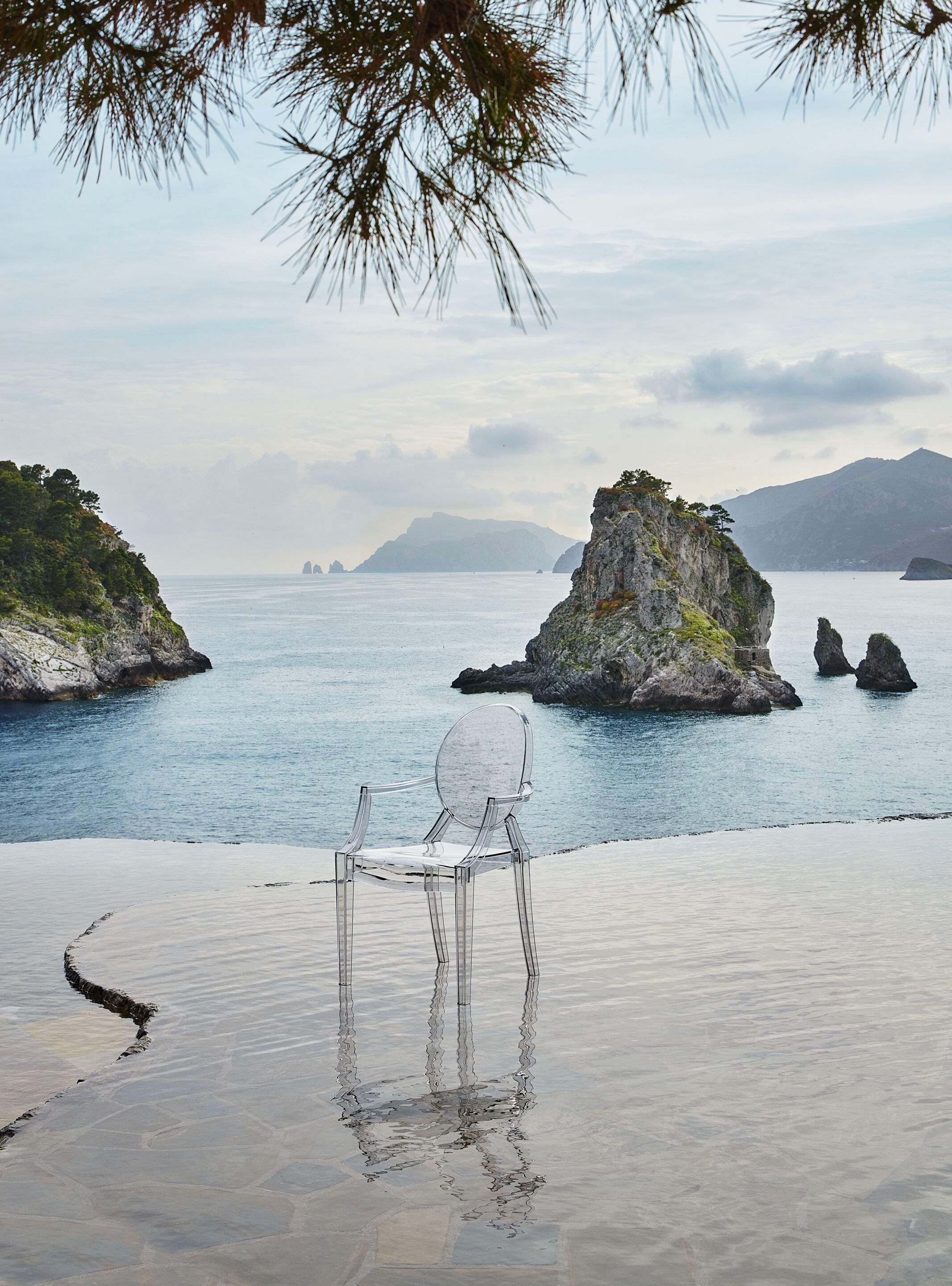 Поликарбонат медальон стул Kartell призрак ARCH-00087826 - Вид №12