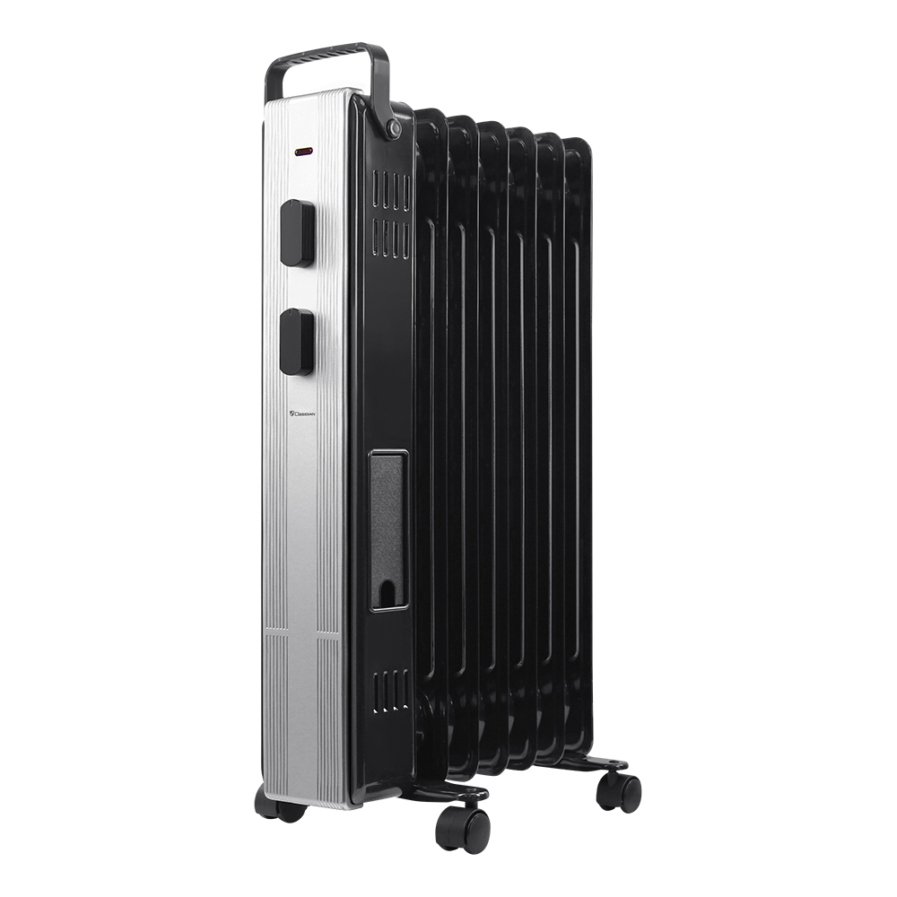 9169999 Масляный обогреватель OBSIDIAN BS-OH2000A черный STDN-0120540