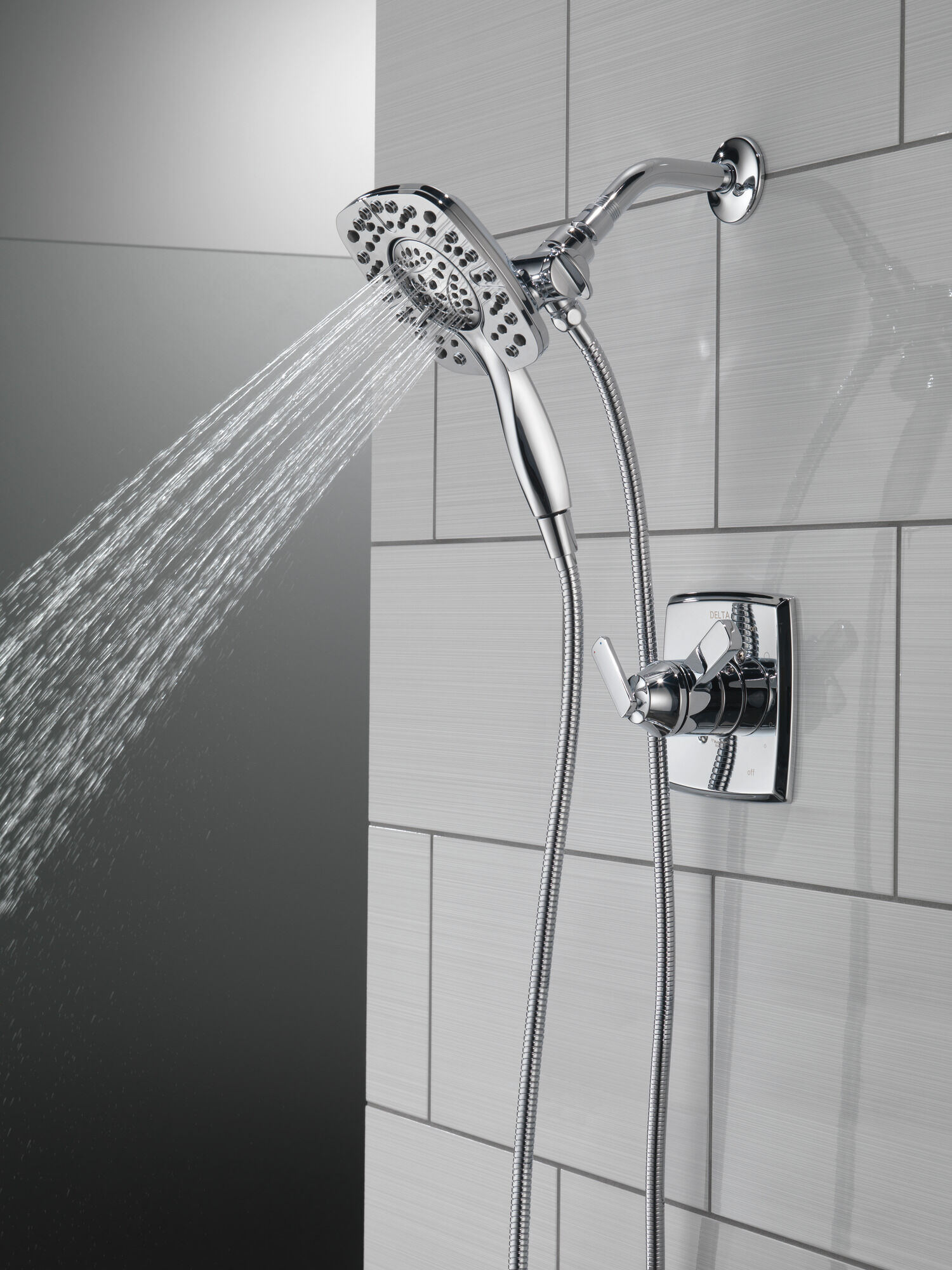 T17264-I Облицовка для душа Monitor® серии 17 с In2ition® Delta Faucet Ashlyn Хром  - Вид №9
