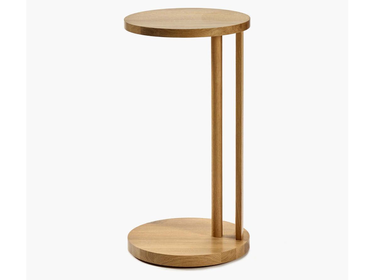 Деревянный низкий круглый журнальный столик Serax Мебель от Ann Demeulemeester ARCH-00011726 - Вид №17