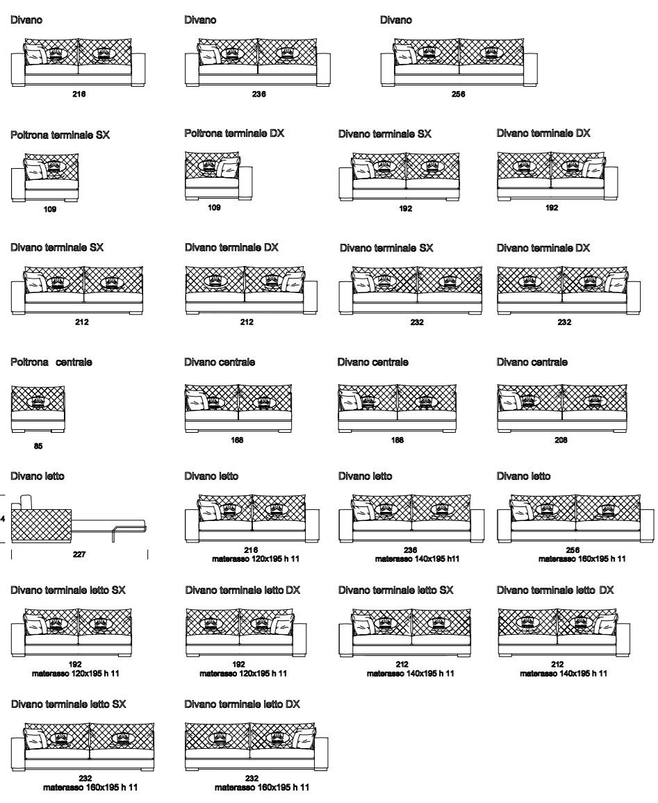 Бархатный диван с полуостровом Former In Italia Parioli ARCH-00067297 - Вид №2