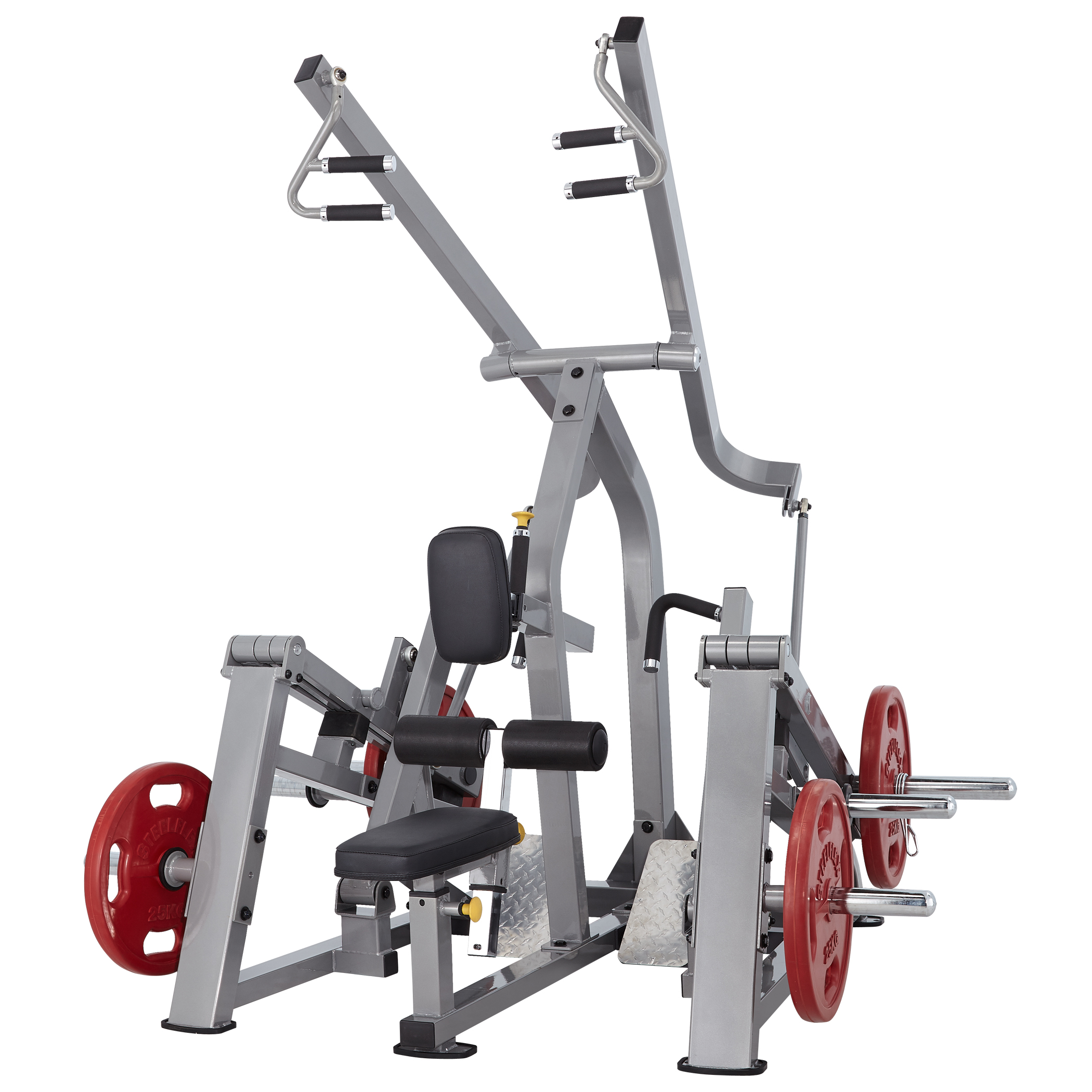 PL2200 Steel flex pl2200 независимая тяга сверху/гребная тяга с упором в грудь Steel Flex  - Вид №1