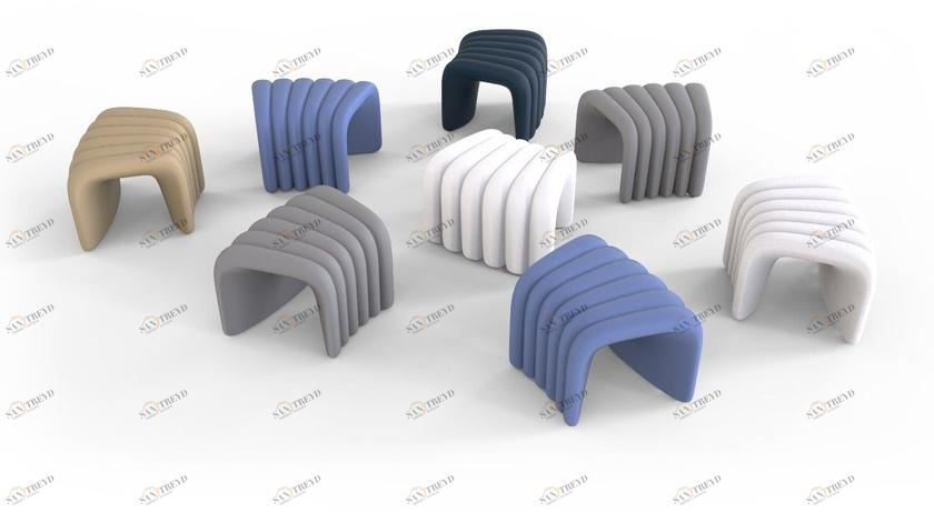 Tonon Накладной стул из полиуретана "soft touch plus" River 903.10