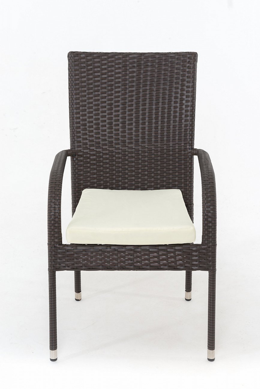 Обеденная группа со столом на 4 персоны темно-коричневый Forest VINOTTI  00-3885128 Коричневый  - Вид №6