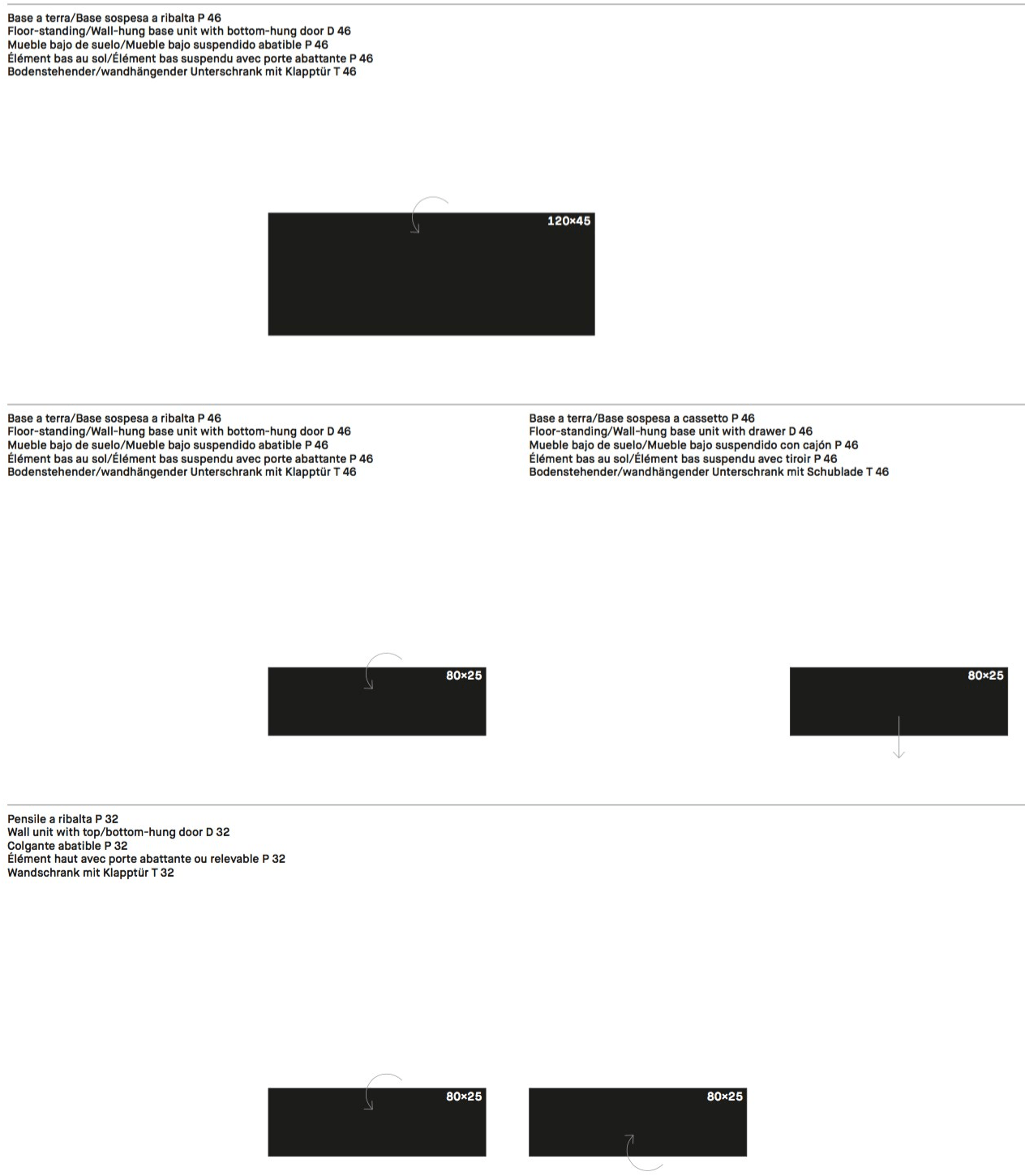 ZANETTE Настенная модульная стенка для хранения из дуба Lei sun-id-1384484 - Вид №6