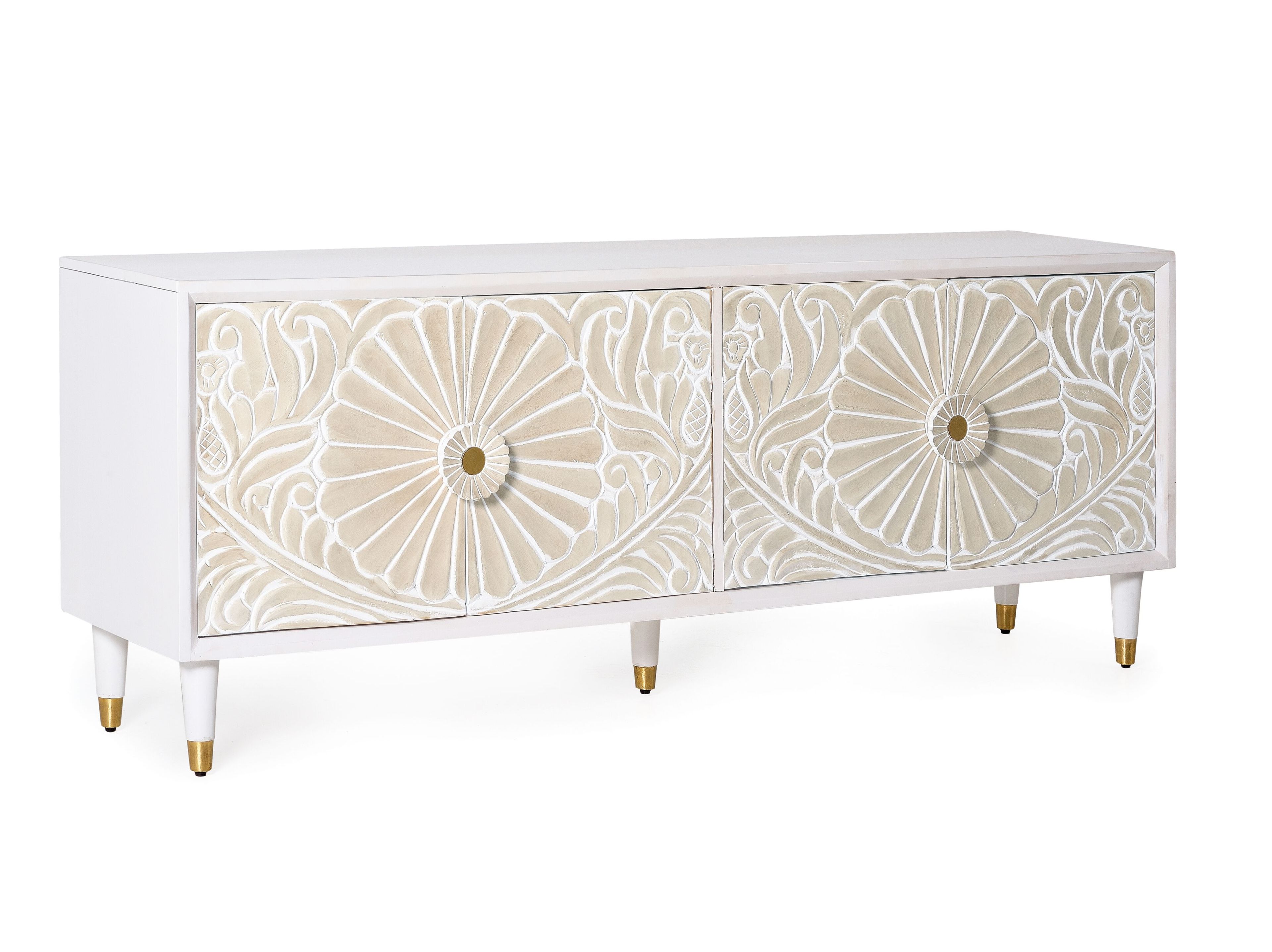 Шкаф для телевизора mango с распашными дверцами Giner y Colomer Bali ARCH-00113387 - Вид №1