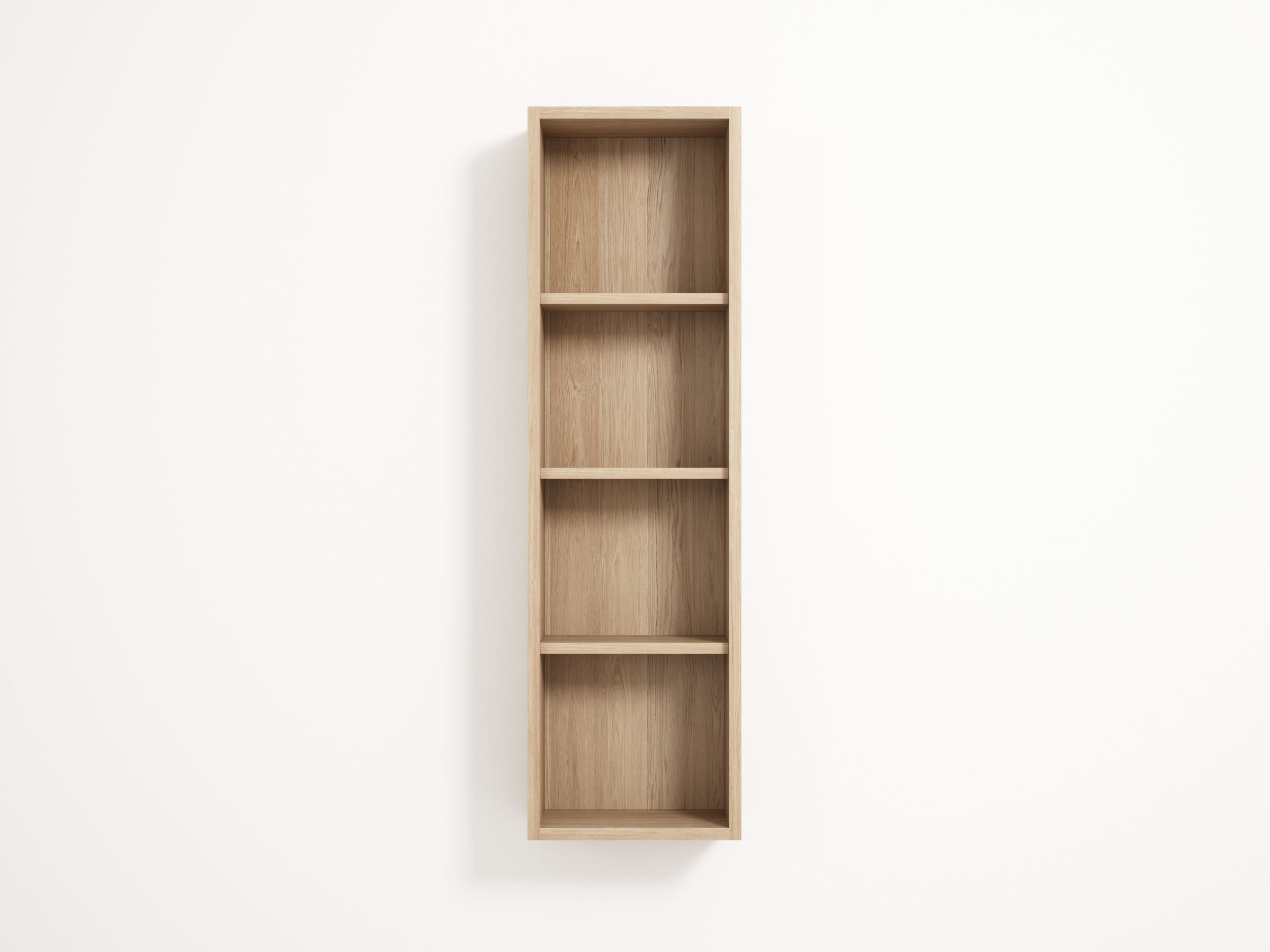 Деревянный навесной шкаф с полками KARPENTER Parker ARCH-00152850 - Вид №1