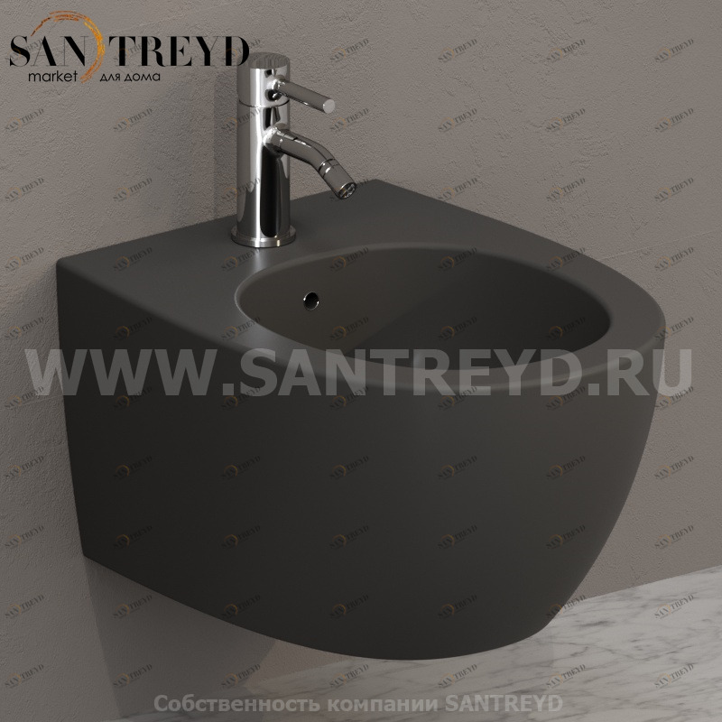 MDS10SK Биде подвесное 4ALL Ceramica Globo