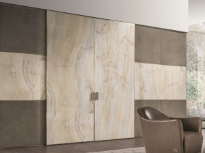 Глазурованная дверь из керамогранита