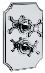 15549/3 Встроенный термостатический смеситель 1/2 ”с переключателем на 3 направления. Bongio Axel