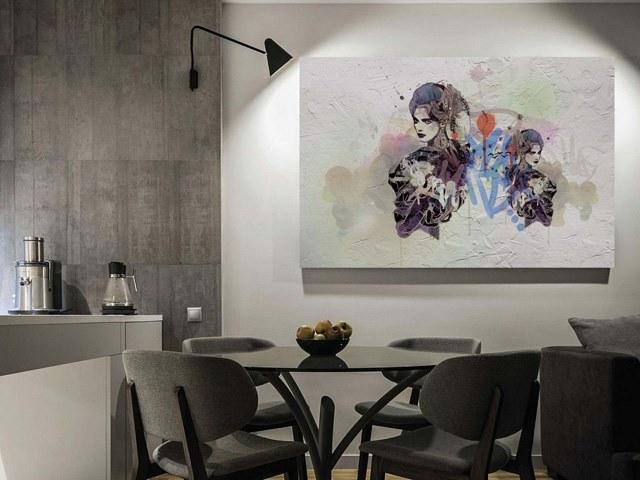 MOMENTI Авторский художественный принт Crazy home paintings Gi-020 - Вид №1