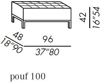 Meridiani Съемный тканевый диван Farrell sun-id-1498599 - Вид №6